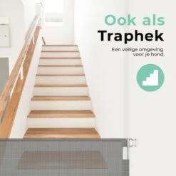 Château Animaux® - Tot 180cm Breed Traphekje Oprolbaar Hond - Stijlvolle Oplossing - Dieren Hek - Honden Hek -Huisdierbenodigdheden 1200x1200 1441