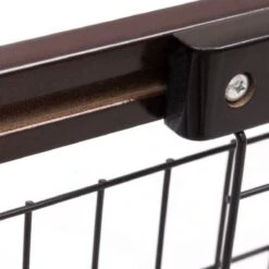 Hondenhek - Traphekje Hond - Traphekje Zonder Boren - Traphekje - BxH 161-97 X 53 Cm - Koffiebruin -Huisdierbenodigdheden 1200x1200 1443