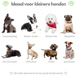 Paws & Claws - Hondenhek Deurhekje - Dog Barrier - 154,5 X 61 Cm - Opvouwbaar - Zwart -Huisdierbenodigdheden 1200x1200 1479