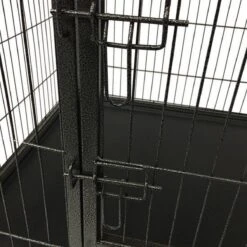 MaxxPet Puppyren - Hondenbench - Puppykennel - Hondenren - 125 X 78 X 80 Cm - Zwart 17 MaxxPet Puppyren - Hondenbench - Puppykennel - Hondenren - 125 X 78 X 80 Cm - Zwart -Huisdierbenodigdheden 1200x1200 1499