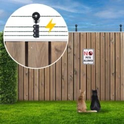 Katten Schrikdraad Set Voor Op De Schutting -Huisdierbenodigdheden 1200x1200 1560