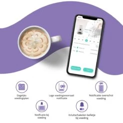 Pettadore Nutri View - Voerautomaat Kat/Hond - Smart Met Camera En App - Wit - 3.7 L -Huisdierbenodigdheden 1200x1200 1570