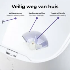 Pettadore Nutri View - Voerautomaat Kat/Hond - Smart Met Camera En App - Wit - 3.7 L -Huisdierbenodigdheden 1200x1200 1576