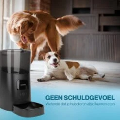 Petsy Ways Automatische Voerbak - Voor Hond & Kat - Voerdispenser - Met Wifi - Microfoon - 6 Liter -Huisdierbenodigdheden 1200x1200 1646