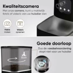 Hozie® Voerautomaat - App En Full HD Camera - Automatische Voerbak Kat Of Hond - Voerinhoud 6 Liter - Voerdispenser - Wit -Huisdierbenodigdheden 1200x1200 1654