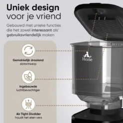 Hozie® Voerautomaat - App En Full HD Camera - Automatische Voerbak Kat Of Hond - Voerinhoud 6 Liter - Voerdispenser - Wit -Huisdierbenodigdheden 1200x1200 1656