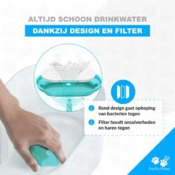 Pretty Paws PP097 Professionele Drink Fontein Kat - Poezen Fontein Met Filter - Waterfontein Kat - Katten Fontein - Dieren Drinkbak -Huisdierbenodigdheden 1200x1200 1660