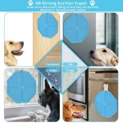 HAPPY DOG HappyDog Likmat Hond – Voermat Hond – Anti Schrok Mat – Slowfeeder Hond – Blauw -Huisdierbenodigdheden 1200x1200 1662