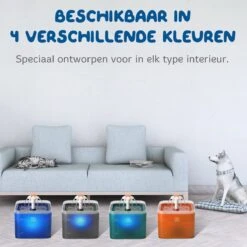 Pawwy® Drinkfontein Kat & Hond – Kattenfontein – Waterfontein Incl. 2 Filters En Schoonmaak Kit - 2 Liter - Groen -Huisdierbenodigdheden 1200x1200 1694