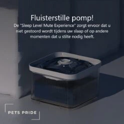 Pets Pride Drinkfontein Kat & Hond - Waterfontein 3L – Keramische Pomp – Kattenfontein Met App -Huisdierbenodigdheden 1200x1200 1724