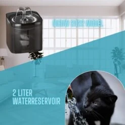 Petlovers - Drinkfontein Kat - Waterfontein Kat - Drinkfontein - Kattenfontein - Fluisterstil - Inclusief 3 GRATIS Filters -Huisdierbenodigdheden 1200x1200 1749