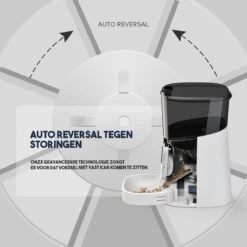 Pawsy® AR1 - Automatische Voerbak – Automatische Voerautomaat - Voerbak Kat En Hond - Wit - 6L - Smart App – Instelbaar Voedingsschema Voor Huisdier – GRATIS Opscheplepel -Huisdierbenodigdheden 1200x1200 1872