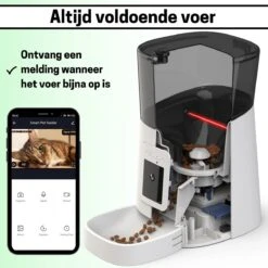 BOME Voerautomaat - Camera En Audio - Inclusief SD-Kaart - Automatische Voerbak Kat Of Hond - Wit -Huisdierbenodigdheden 1200x1200 1876