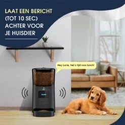 Pawsy® AR1 - Automatische Voerbak – Automatische Voederbak Kat - Kattenvoerautomaat - Voerdispenser - Zwart - 6L - Smart App – Instelbaar Voedingsschema Voor Huisdier – GRATIS Opscheplepel -Huisdierbenodigdheden 1200x1200 1885