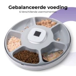 Pettadore Nutri Turn - Voerautomaat Kat/Hond - Smart Met App - 6 Maaltijden Nat En Droogvoer -Huisdierbenodigdheden 1200x1200 1902