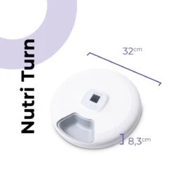 Pettadore Nutri Turn - Voerautomaat Kat/Hond - Smart Met App - 6 Maaltijden Nat En Droogvoer -Huisdierbenodigdheden 1200x1200 1908