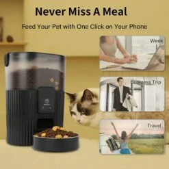 Papifeed Automatische Smartvoerbak Kat En Hond - Voerautomaat Kat - Voerdispenser - Speciaal Design -Huisdierbenodigdheden 1200x1200 1914