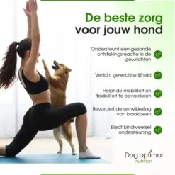 Dog Optimal Gewricht Supplement 90 Stuks - Mobility - Glucosamine Hond - Artrose - Heupdysplasie - Gewrichten - Hondensnacks - Hondenkoekjes - Hondensupplementen - Honden - Puppy - Hondenvoeding - Mankheid - HD - ED -Huisdierbenodigdheden 1200x1200 2058