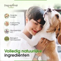 Dog Optimal Gewricht Supplement 90 Stuks - Mobility - Glucosamine Hond - Artrose - Heupdysplasie - Gewrichten - Hondensnacks - Hondenkoekjes - Hondensupplementen - Honden - Puppy - Hondenvoeding - Mankheid - HD - ED -Huisdierbenodigdheden 1200x1200 2059