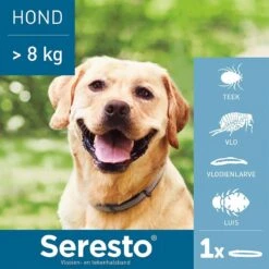 Seresto Vlooien En Tekenband - Grote Hond - >8 Kg -Huisdierbenodigdheden 1200x1200 2098