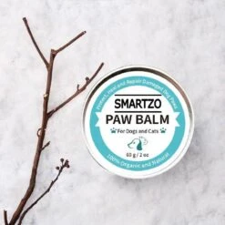 Poot Balsem – Neus Balsem - Huisdieren – Dieren – Poot Verzorging / Neus Verzorging – Verzorging Droge En Gebarsten Poten – Snelwerkende Formule - Hydraterend – Bio Balm - Potenbalsem - Neusbalsem - 60 Gram -Huisdierbenodigdheden 1200x1200 2156