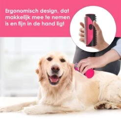 Frenkies HuisdierPlezier Hondenborstel - Borstels - Hondenborstel - Hondenkam - Roze -Huisdierbenodigdheden 1200x1200 220