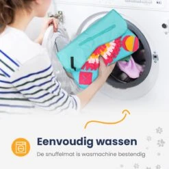 Snuffelmat 70x70cm Inclusief Rubberen Massage Bal & E-book - Speelmat Hond - Denkspel Hond - Puppy Speelgoed - Anti Schrok Mat - Honden Snoepjes - Cadeau Tip -Huisdierbenodigdheden 1200x1200 2205