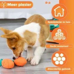 Premium Snuffelmat Voor Hond En Kat - Intelligentie Speelgoed - Snuffel Mat Puppy - IQ Hondenspeeltjes - Educatieve Training Huisdier - Snuffeltrainer Hondenpuzzel - Educatief Speelgoed - Vetalo -Huisdierbenodigdheden 1200x1200 2223
