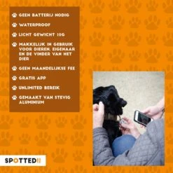 Spotted! Pro Smart Pet Tag – Dierenpenning – QR Code – NFC Chip – Voor Honden – Medium – Ø3.4cm - Zilver 7 Spotted! Pro Smart Pet Tag – Dierenpenning – QR Code – NFC Chip – Voor Honden – Medium – Ø3.4cm - Zilver -Huisdierbenodigdheden 1200x1200 23
