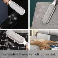 Pet Lovers - Huisdierhaar Verwijderaar - Dierenhaar Verwijderaar - Pluizenborstel - Kledingborstel - Haarverwijderaar - Ontpluizer - Honden En Kattenhaar Verwijderaar - + GRATIS Draagbare Haarverwijderaar -Huisdierbenodigdheden 1200x1200 231