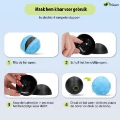Petloverz Magic Roller Ball – Honden Speelgoed – Premium Automatische Rollende Bal -Huisdierbenodigdheden 1200x1200 2366