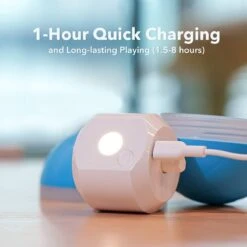 Cheerble Wicked Ball W1| Blauw| Zelf Rollende Bal Voor Honden | 3 Automatische Speelmodi | Interactief En Intelligentie Hondenspeelgoed | Hondenspeeltje| USB Oplaadbaar -Huisdierbenodigdheden 1200x1200 2374