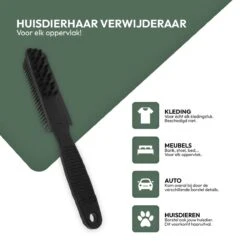 STACK Huisdierhaar Verwijderaar | Rubber - Pluizenborstel - Ontpluizer - Meubelborstel - Ontharingsborstel - Kledingborstel - Hondenhaar En Kattenhaar Verwijderen - Haarverwijderaar - Haren Verwijderen - Honden En Katten Borstel - Hondenkam -Huisdierbenodigdheden 1200x1200 241