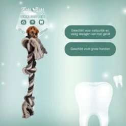 Floss Boss Flostouw – Zeer Stevig En Veilig Hondenspeelgoed – Hondentouw Van Gerecycled Katoen – Grijs Trektouw – 55cm – 325g – 3 Knopen 7 Floss Boss Flostouw – Zeer Stevig En Veilig Hondenspeelgoed – Hondentouw Van Gerecycled Katoen – Grijs Trektouw – 55cm – 325g – 3 Knopen -Huisdierbenodigdheden 1200x1200 2468
