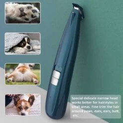 Buxibo Professionele Dieren Tondeuse Set - Tondeuse + Schaar - Voor Huisdieren Honden & Katten - Draadloos - Oplaadbare Pet Trimmer - Precieze Clipper - Low Noise -Huisdierbenodigdheden 1200x1200