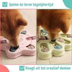 Hondenpuzzel Blauw - Honden Speelgoed - Honden - Hondenbrokken - Hondenspeelgoed - Interactief Spel Voor Honden - Intelligentie Spel - Snuffelmat - Snuffelmat Hond - Hondenspeeltjes - Intelligentie - Hond Speelgoed -Huisdierbenodigdheden 1200x1200 2501