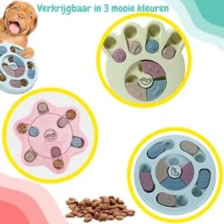 Hondenpuzzel Blauw - Honden Speelgoed - Honden - Hondenbrokken - Hondenspeelgoed - Interactief Spel Voor Honden - Intelligentie Spel - Snuffelmat - Snuffelmat Hond - Hondenspeeltjes - Intelligentie - Hond Speelgoed -Huisdierbenodigdheden 1200x1200 2505