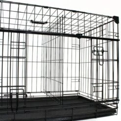 Lucky Bench Met Schuifdeur - Draadkooi - Inclusief Verkleiner -- Maat L -Huisdierbenodigdheden 1200x1200 2524