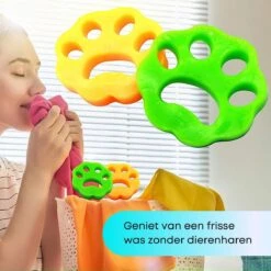 CaseProtect HG - 2 Stuks Haarverwijderaar Voor Katten En Honden - Eenvoudig Haren Verwijderen In Wasmachine En Droger - Kattenhaar En Hondenhaar - Anti Haren - Pluizenverwijderaar En Dierenhaar Verwijderaar Voor Kleding -Huisdierbenodigdheden 1200x1200 257