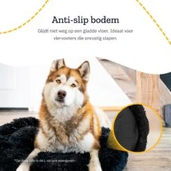 All 4 Pets Supply® Hondenmand Donut - Kattenmand - Maat XS - Geschikt Voor Honden/katten Tot 30 Cm - Hondenkussen - Zwart -Huisdierbenodigdheden 1200x1200 2601