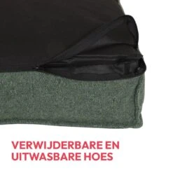 Snoozle Orthopedische Hondenmand - Zacht En Luxe Hondenkussen - Hondenbed - Wasbaar - Hondenmanden - 100 X 70 Cm - Groen -Huisdierbenodigdheden 1200x1200 2784