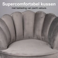 Maxxpro Katten- En Hondenstoel - Grijs - Verhoogd Met Houten Poten - Fluweel Materiaal - 61.5 X 52 X 33 CM - Huisdieren Tot 80 KG -Huisdierbenodigdheden 1200x1200 2785