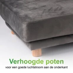 Maxxpro Katten- En Hondenbank - Grijs - Verhoogd Met Houten Poten - Fluweel Materiaal - 90 X 44 X 34 Cm - Huisdieren Tot 80 KG 9 Maxxpro Katten- En Hondenbank - Grijs - Verhoogd Met Houten Poten - Fluweel Materiaal - 90 X 44 X 34 Cm - Huisdieren Tot 80 KG -Huisdierbenodigdheden 1200x1200 2803