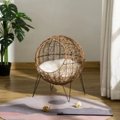 PawHut Kattenhuis Met Metalen Frame D30-442 -Huisdierbenodigdheden 1200x1200 2861