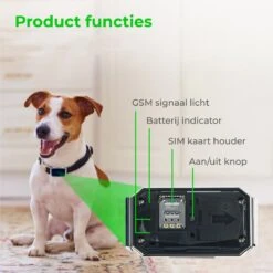 Nuvance - GPS Tracker Voor Hond En Kat - Huisdier - IP67 Waterdicht - Zwart -Huisdierbenodigdheden 1200x1200 2923