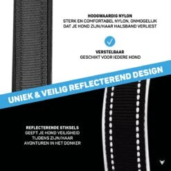 Vulpes Pets® Hondenhalsband Geschikt Voor Apple AirTag - Apple Airtag Halsband Voor Honden Pro - Veilig, Lichtgewicht, Reflecterend & Comfortabel - Anti-kras En Waterbestendig - Incl. 2 Accessoires - 36-44 CM - M -Huisdierbenodigdheden 1200x1200 2939