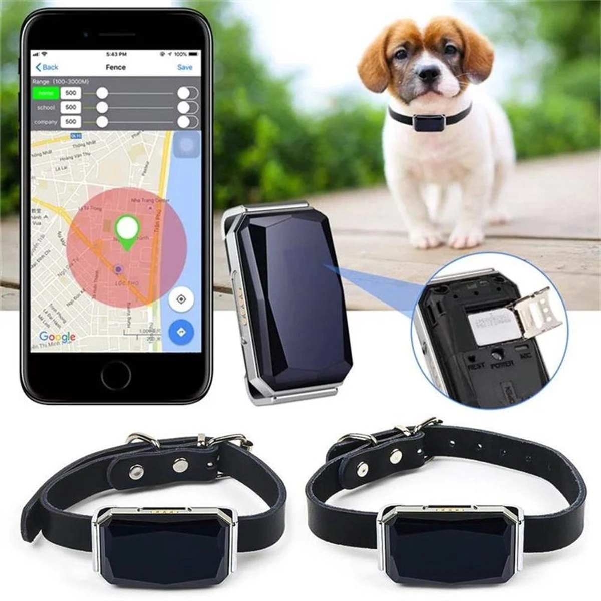 PuroTech - GPS Tracker Voor Hond En Kat - Halsband GPS - IP67 Waterdicht - Halsband Huisdier - Volgsysteem - Verbeterde Accuduur 7 PuroTech - GPS Tracker Voor Hond En Kat - Halsband GPS - IP67 Waterdicht - Halsband Huisdier - Volgsysteem - Verbeterde Accuduur - Afbeelding 7