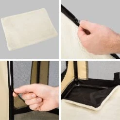 Autobench Nylon Bench Hond - Beige/Zwart - 68 X 41 X 51 Cm 8 Autobench Nylon Bench Hond - Beige/Zwart - 68 X 41 X 51 Cm -Huisdierbenodigdheden 1200x1200 3187