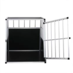 Cadoca Honden Transportbox L – Aluminium – 90x66x72cm Afsluitbaar -Huisdierbenodigdheden 1200x1200 3203