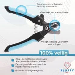 FluffyCare - Professionele Nagelschaar- Nagelschaar Hond - Nagelschaar Kat - Nagelknipper Hond En Kat - Nagelknipper Kat - Nagelknipper Hond - NagelTang Dieren - Poot Verzorging -Huisdierbenodigdheden 1200x1200 321